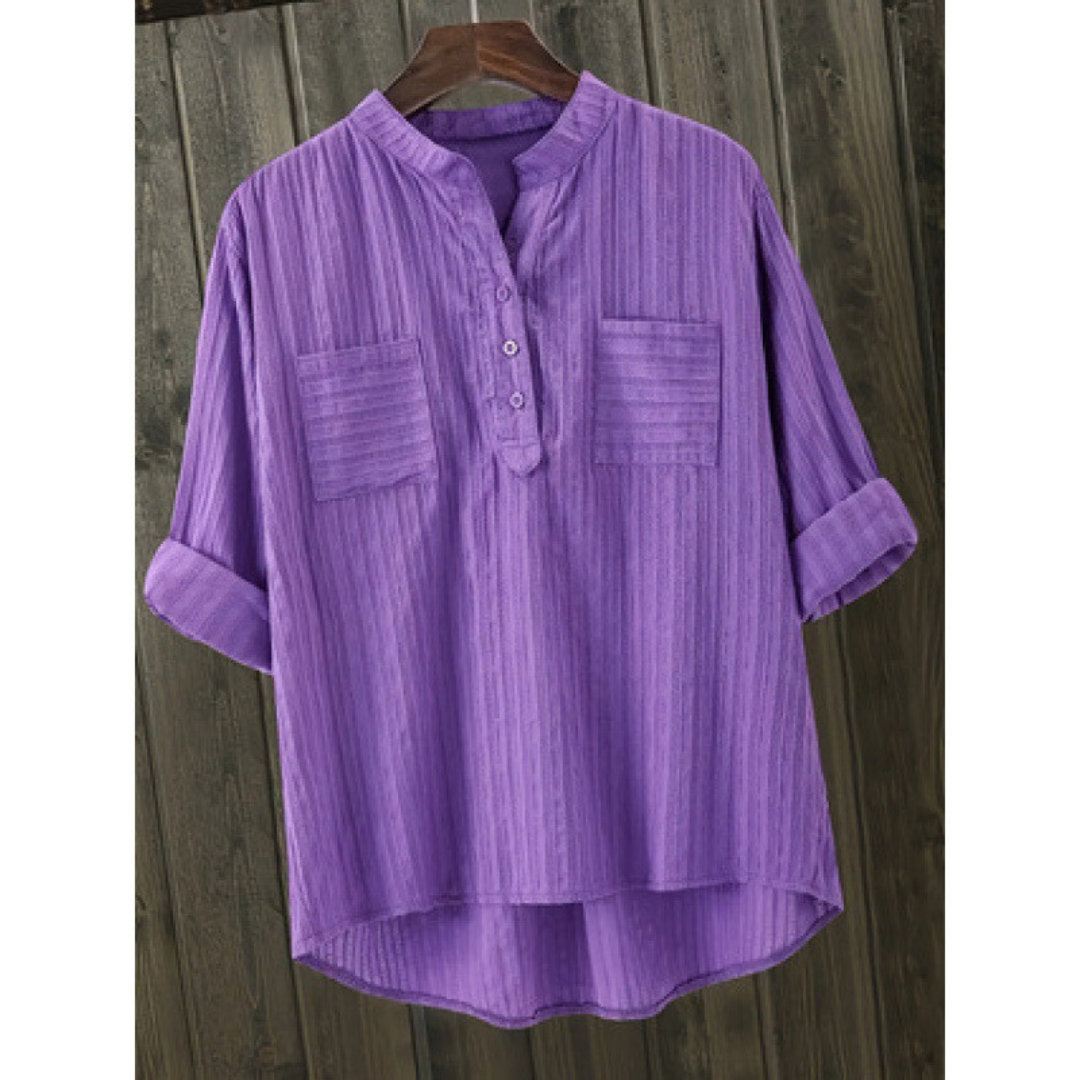 LUCILLE™ – Women's Casual Long Sleeve Collared Top