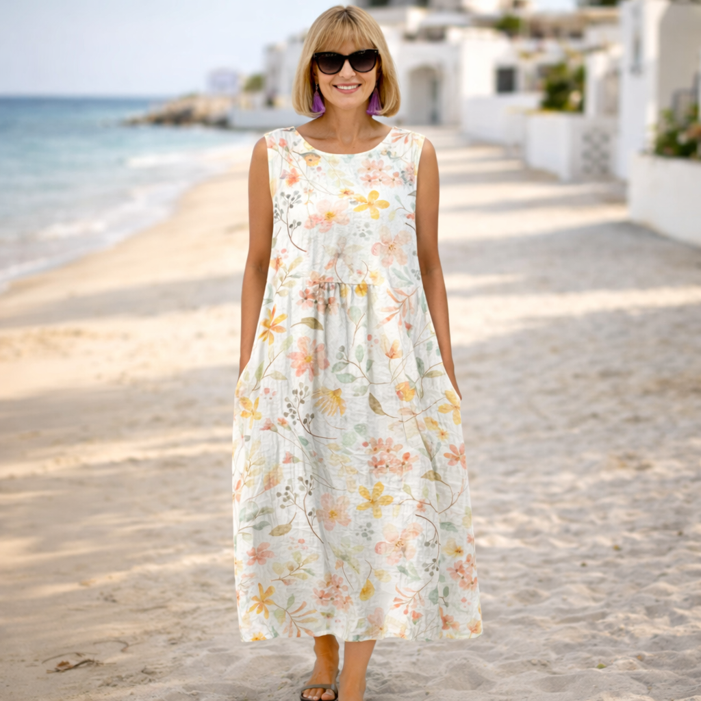 Fern | Midi Dress – Effortless Comfort & Everyday Elegance