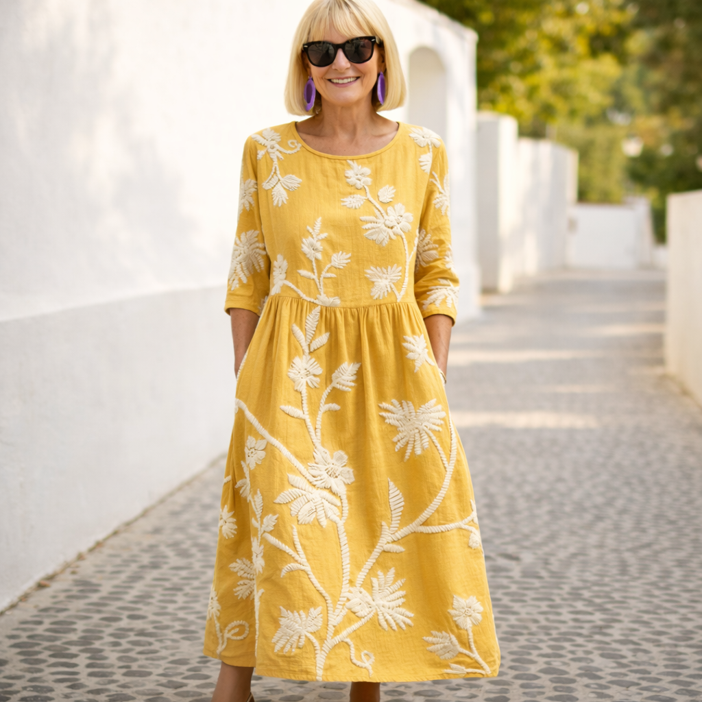 Luna | Floral Maxi Dress – Flowing, Feminine & Effortlessly Chic