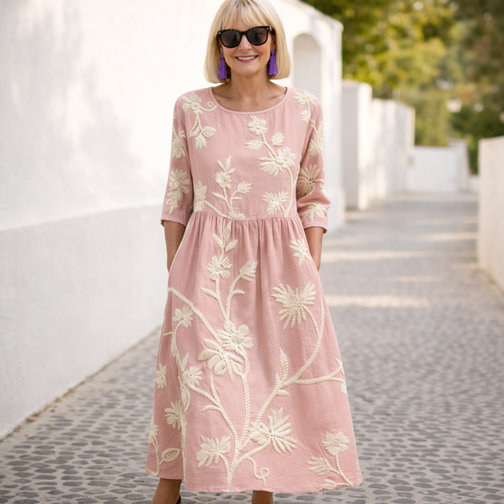 Luna | Floral Maxi Dress – Flowing, Feminine & Effortlessly Chic