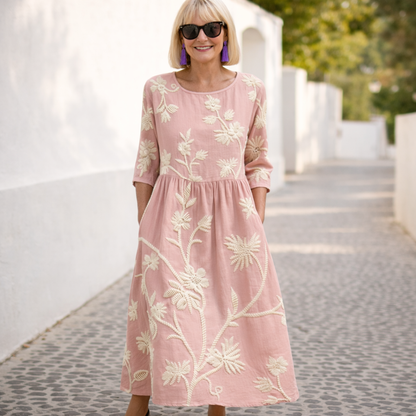 Luna | Floral Maxi Dress – Flowing, Feminine & Effortlessly Chic