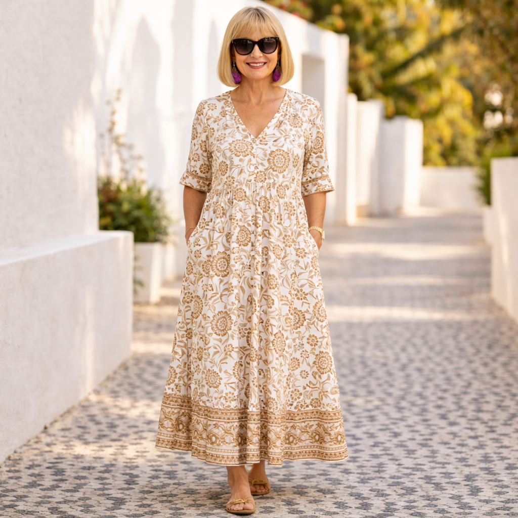 Briar | Elegant Floral Dress – Breezy, Feminine & Effortless