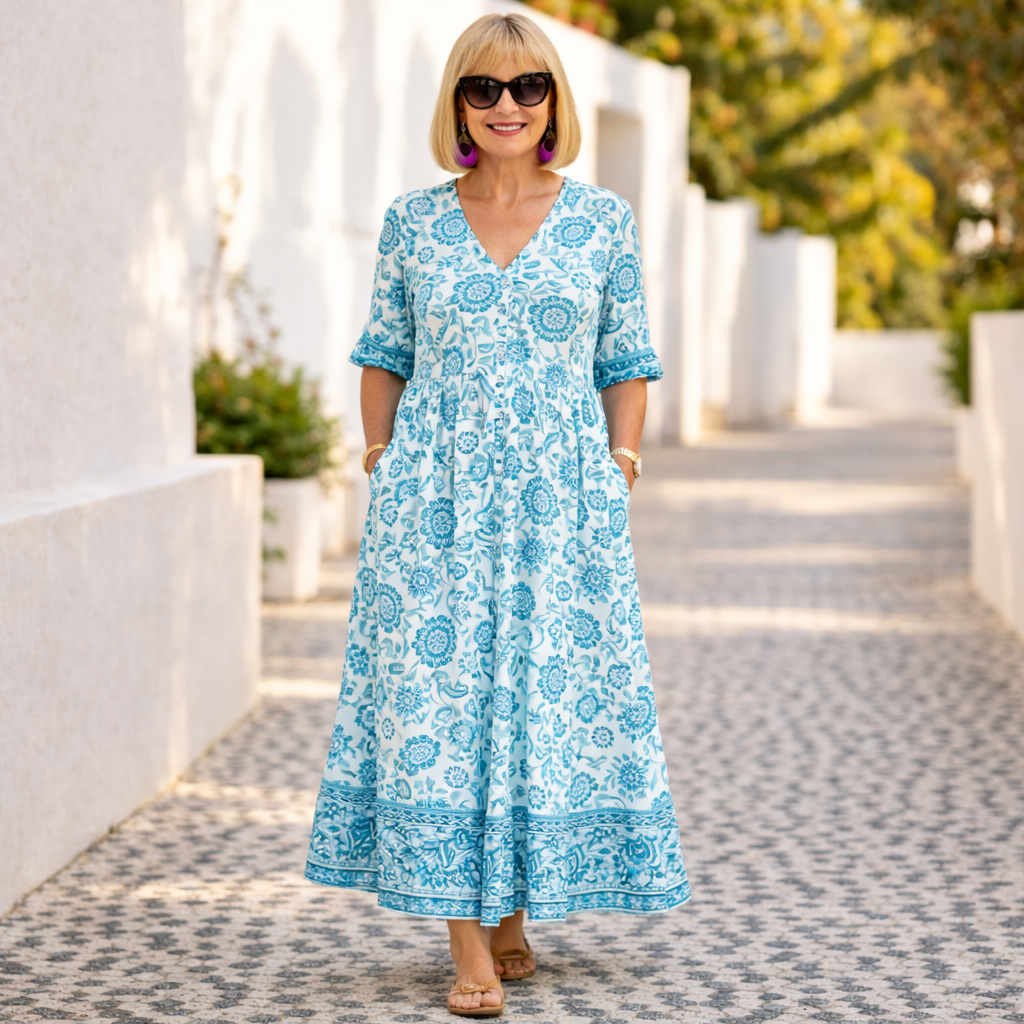 Briar | Elegant Floral Dress – Breezy, Feminine & Effortless