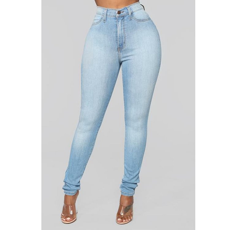 Women's High-waisted Skinny Jeans