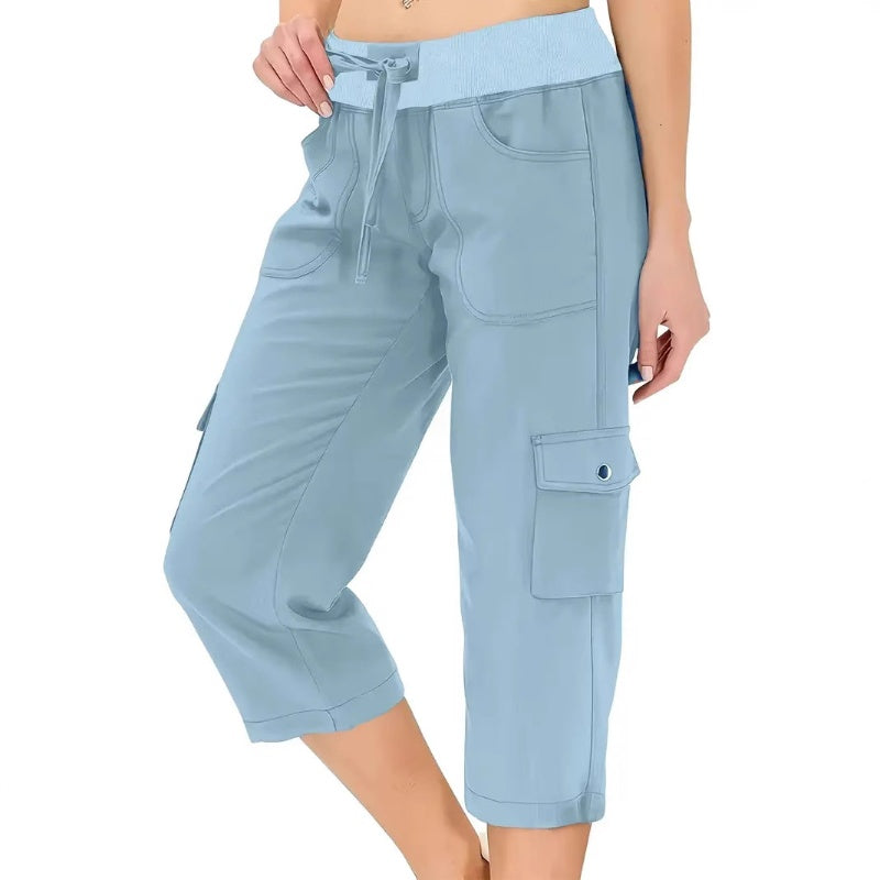 Hot Sale🔥Multi-Pocket Capri Cargo Pants