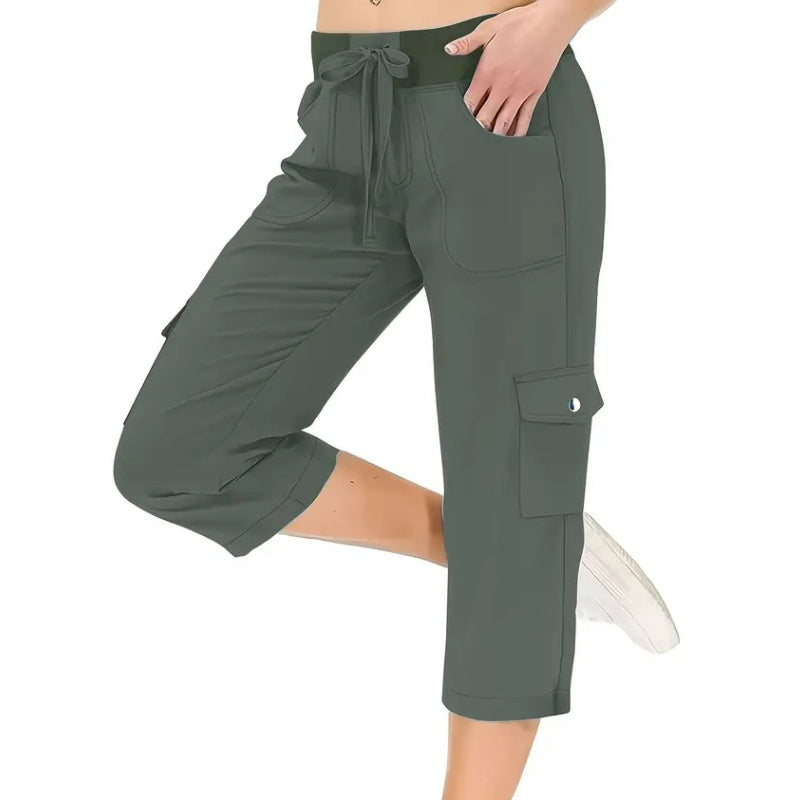 Hot Sale🔥Multi-Pocket Capri Cargo Pants