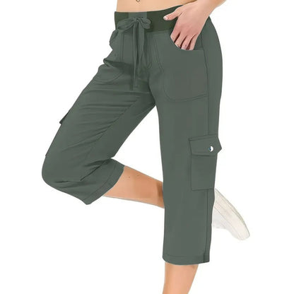 Hot Sale🔥Multi-Pocket Capri Cargo Pants