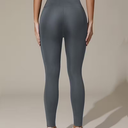 ⏰ High-Waisted Tummy Control Yoga Pants with Pockets
