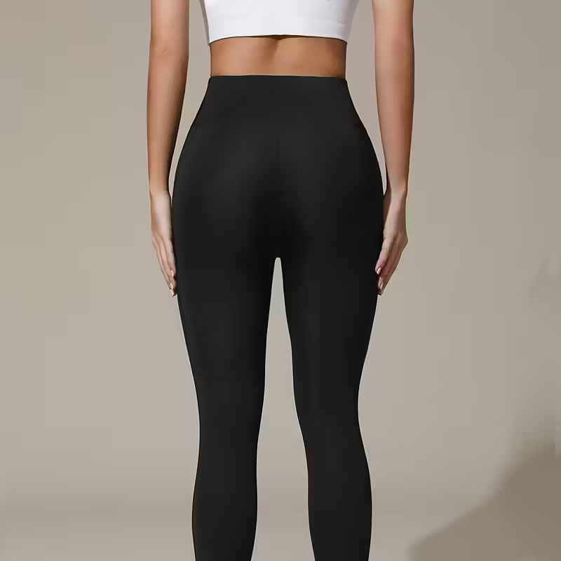 ⏰ High-Waisted Tummy Control Yoga Pants with Pockets