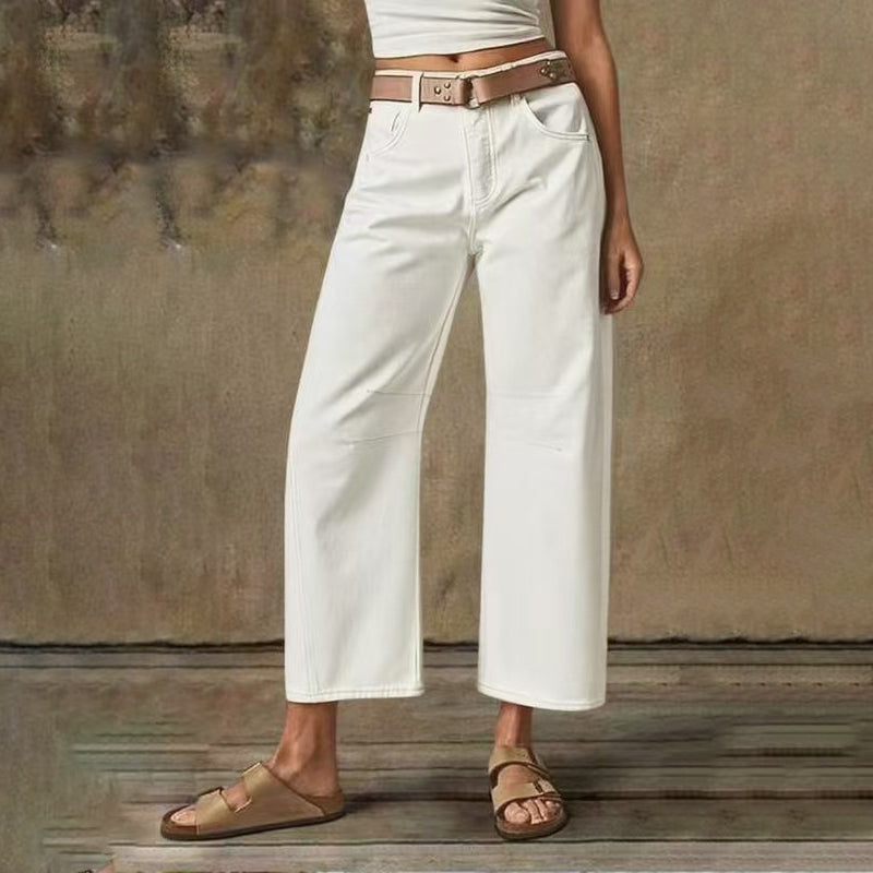Women's Simple Classic Wide-Leg Pants